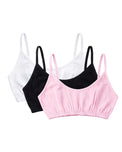 Sajiero Pack Of 3 Bralette - Twist Fit