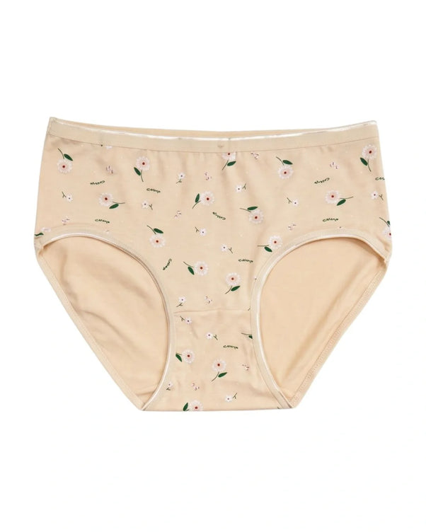 Sajiero Pack Of 3 - Brief Panty - Flowel