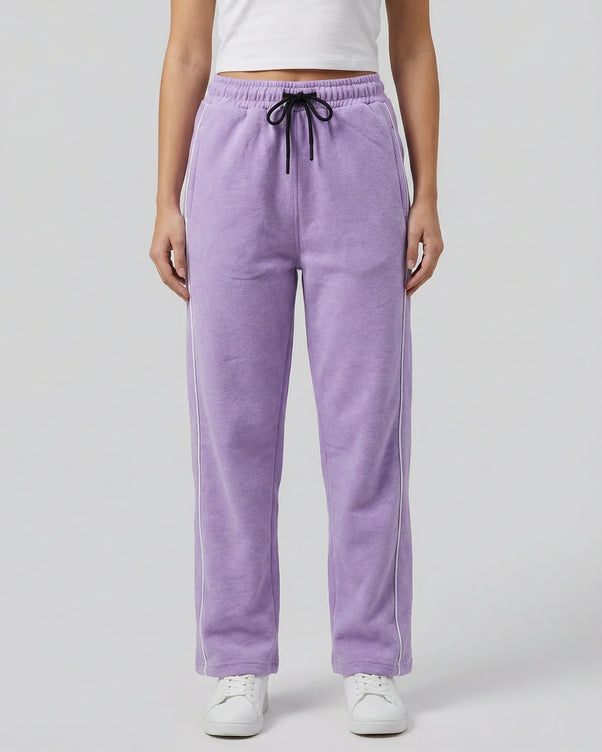 Sajiero Fleece Lounge Trouser -Comfy Core - Purple