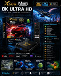 X98Q Mate Android TV Box 8GB/128GB 8K