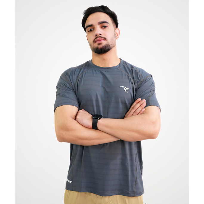 AUH Apex Athlete Top-Grey