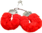 Sajiero Furry Handcuffs - Red