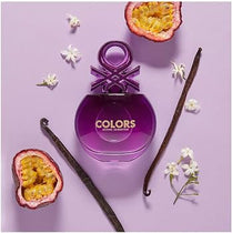 Benetton Colors Purple Eau De Toilette for Women 80ml (8433982007590)
