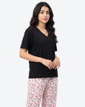 Sajiero Cotton PJ Set - Heart Petal