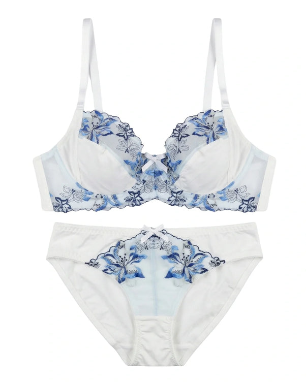 Sajiero Non Padded Bra Set - Rosvyn