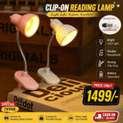 CLIP ON READING LAMP