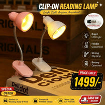 CLIP ON READING LAMP