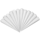 White Ceramic Cones home