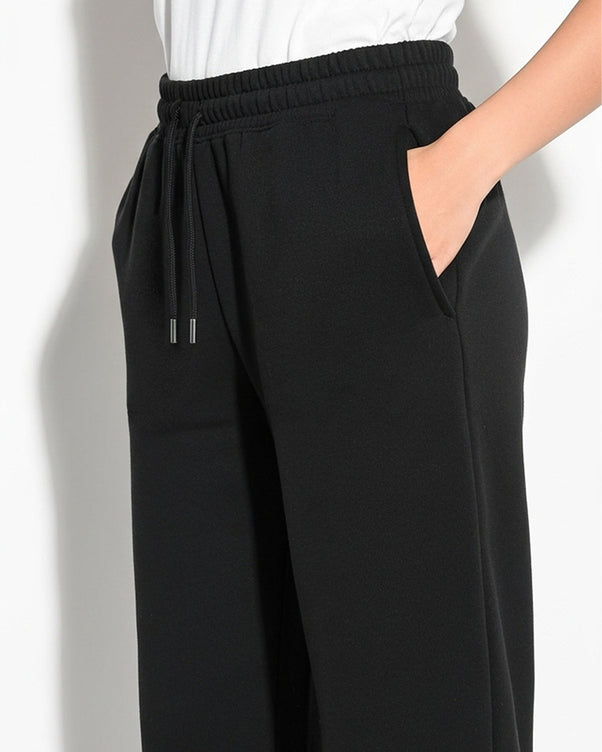 Sajiero Fleece Trouser -Everyday Fit - Black
