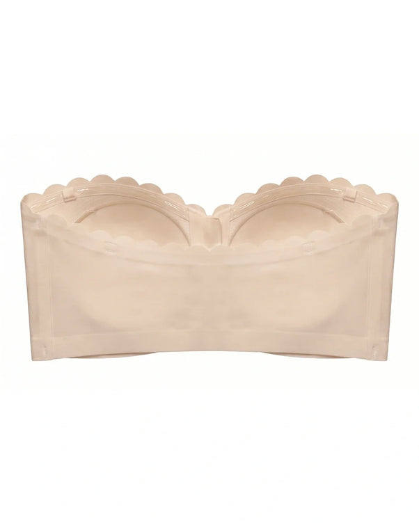 Sajiero Seamless Padded Bra - Invisia - Skin