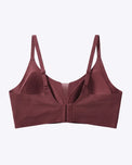 Sajiero Padded Seamless Curve Bra - Maroon