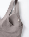 Sajiero Front-Button Bra - Zova - Brown
