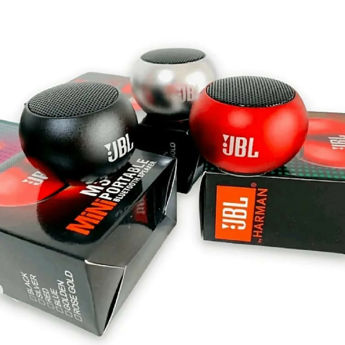 ORIGINAL" JBL M3 Mini Portable Bluetooth Speaker , SD Card SPEAKER Option TYPE C CHARGING Unleash the BEAST speaker of Sound!