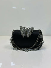 Luxury Shimmer Party Clutch Bag for Women - Elegant Evening & Wedding Purse