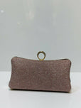 Luxury Shimmer Textured Clutch Bag for Women - Elegant Party & Evening Purse