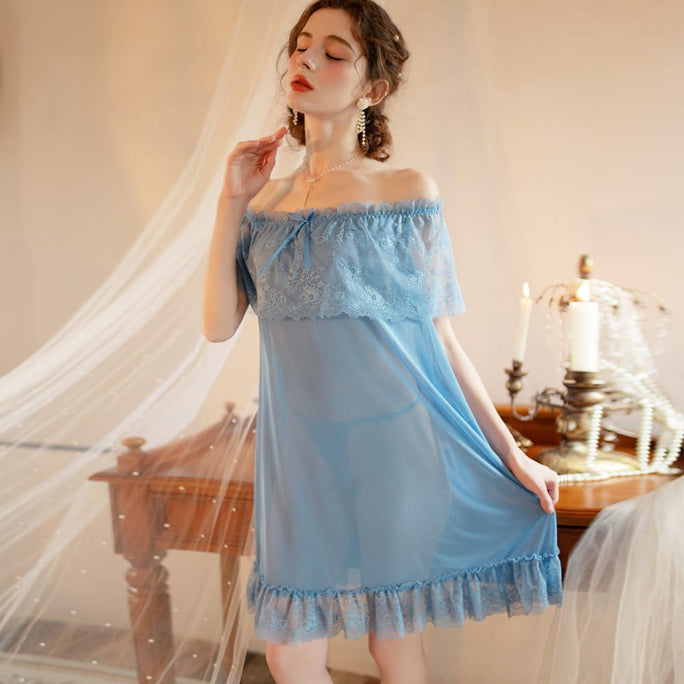 Sajiero Babydoll Lingerie  - Velirelle Bloom