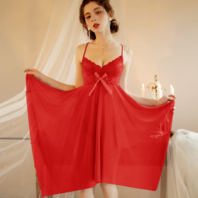 Sajiero Babydoll Lingerie  - Silken Whispers