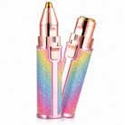 2-in-1 Ladies Trimmer – Eyebrow & Facial Hair Remover with LED