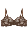 Sajiero Non Padded Bra Set - Truffle - Brown