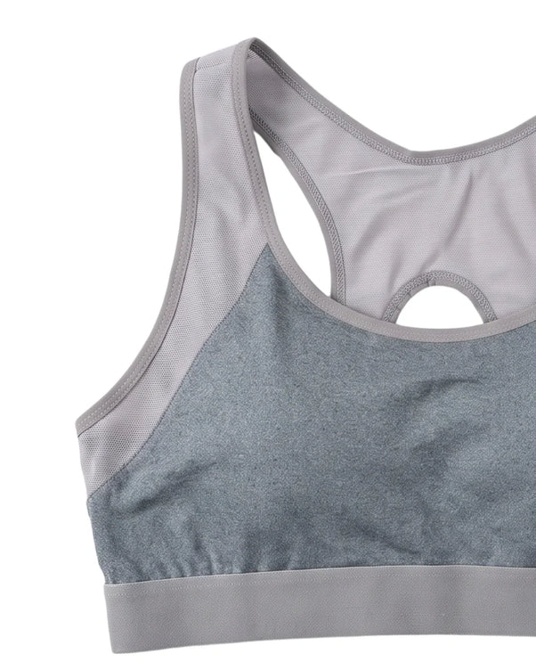 Sajiero Sports Bra - Zen Flex - Echo Grey