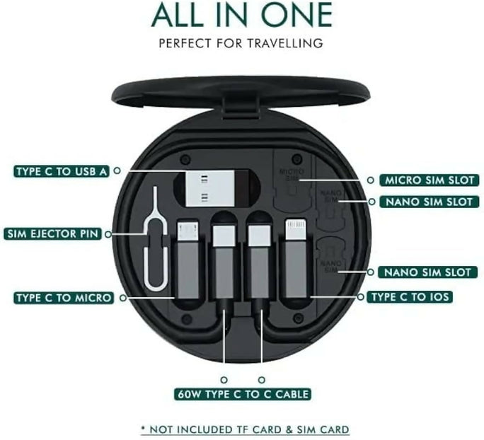 7-in-1 USB-C Multi Adapter Kit with Phone Holder