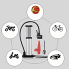 Portable Mini Foot Pump High-Pressure Bicycle, Motorcycle & Car Tire