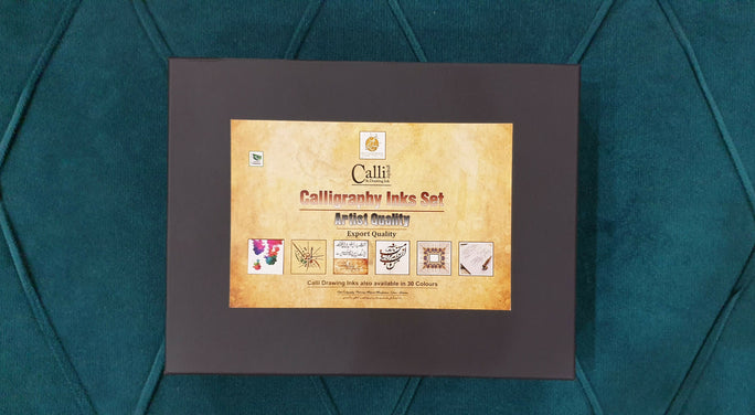 Calli Inks Set(Pack of 12, 40ML Inks for Calligraphy)