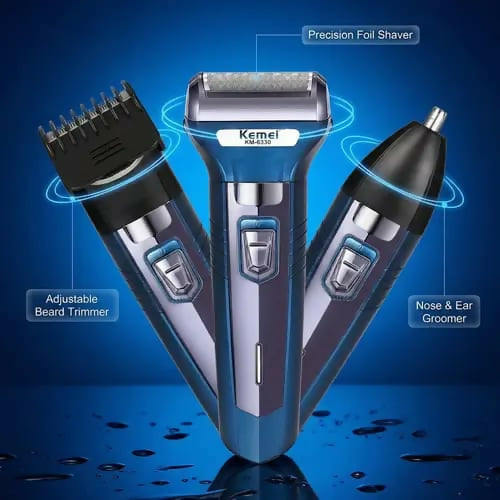Original Kemei KM-6332 Professional 3-in-1 Grooming Kit