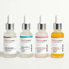 GROW WAY GLOBAL 4-Piece Serum Bundle — Niacinamide + Hyaluronic Acid + Glutathione + Vitamin C