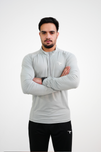 AUH Apex Quarter-Zip Pullover-GRAY