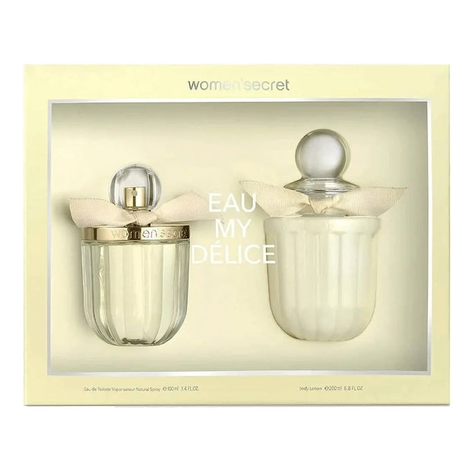 Women'Secret Eau My Delice Gift Set - EDT 100ml + Body Lotion 200ml (8411114000022)