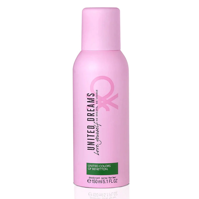 Benetton United Dreams Love Yourself Deodorant Spray for Women 150ml (8433982000683)