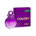Benetton Colors Purple Eau De Toilette for Women 80ml (8433982007590)