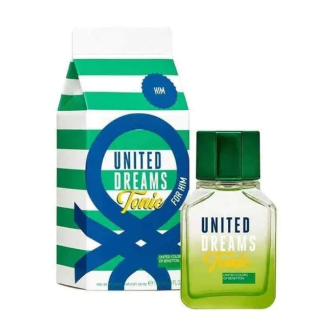 Benetton United Dreams Tonic Eau De Toilette for Men 100ml (8433982016011)