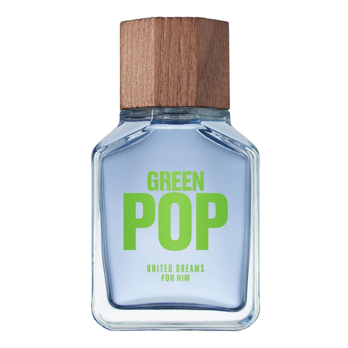 Benetton United Dreams Green Pop Eau De Toilette for Men 100ml (8433982027581)