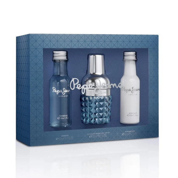 Pepe Jeans London for Him Gift Set - EDT 30ml + Shower Gel 50ml + After Shave Balm 50ml (8436581942095)