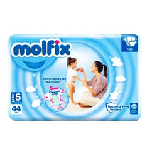 Molfix Baby Diaper Junior Size 5 Jumbo Pack 44 Pcs