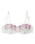 Sajiero Non Padded Bra Set - Blush Veil - Pink