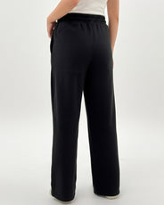Sajiero Fleece Trouser -Everyday Fit - Black