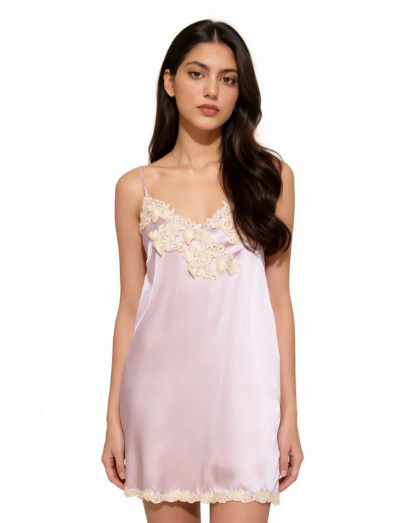 Sajiero Lingerie - Avelyn Lace - Light Purple