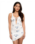 Sajiero Babydoll Lingerie  -  Wisteria - Blue