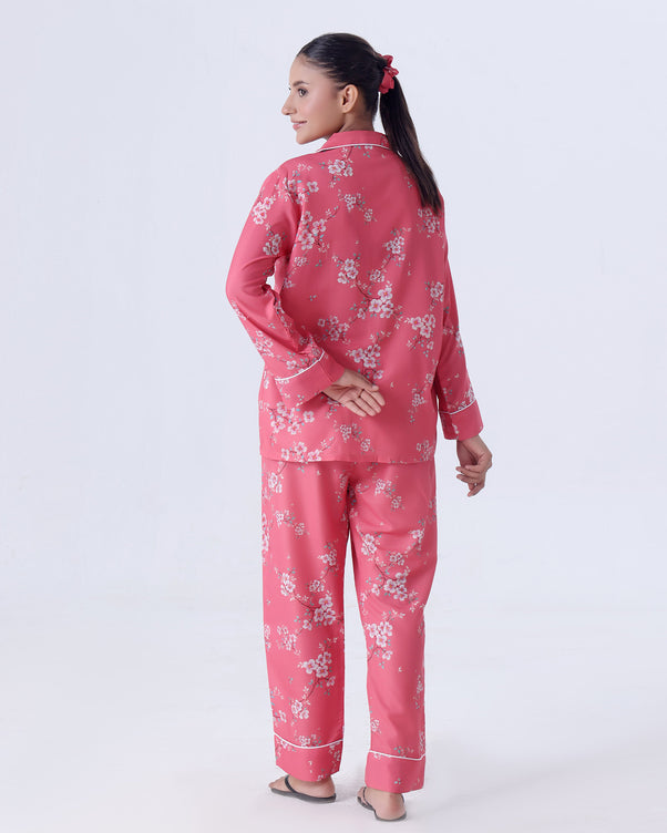 Sajiero Summer Pajama Suit - Cozy Pink