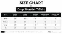 Plain Round Panel Oversized T-shirt