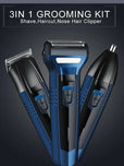 Kemei KM-6330 3 in 1 Professional Grooming Kit For Men