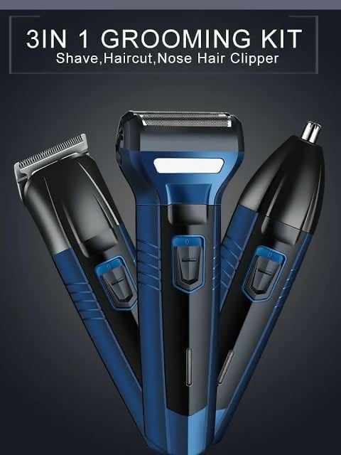 Kemei KM-6330 3 in 1 Professional Grooming Kit For Men