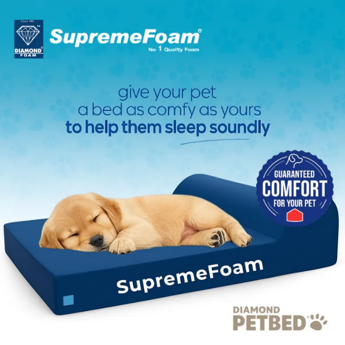Diamond Supreme Foam Pet Bed | Diamond Foam Official Store