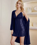 Sajiero Gown Set - Amira Set - Navy Blue
