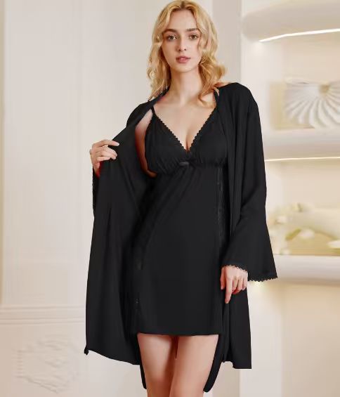 Sajiero Gown Set - Amira Set - Black