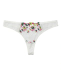 Sajiero Non Padded Bra Set - Rosy Aura - White