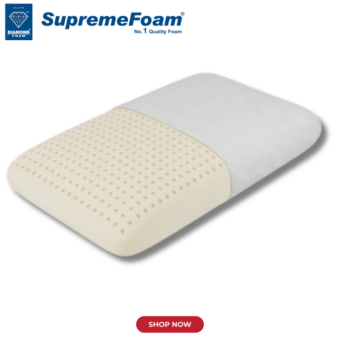 Diamond Supreme Foam Latex Pillow | Diamond Foam Official Store